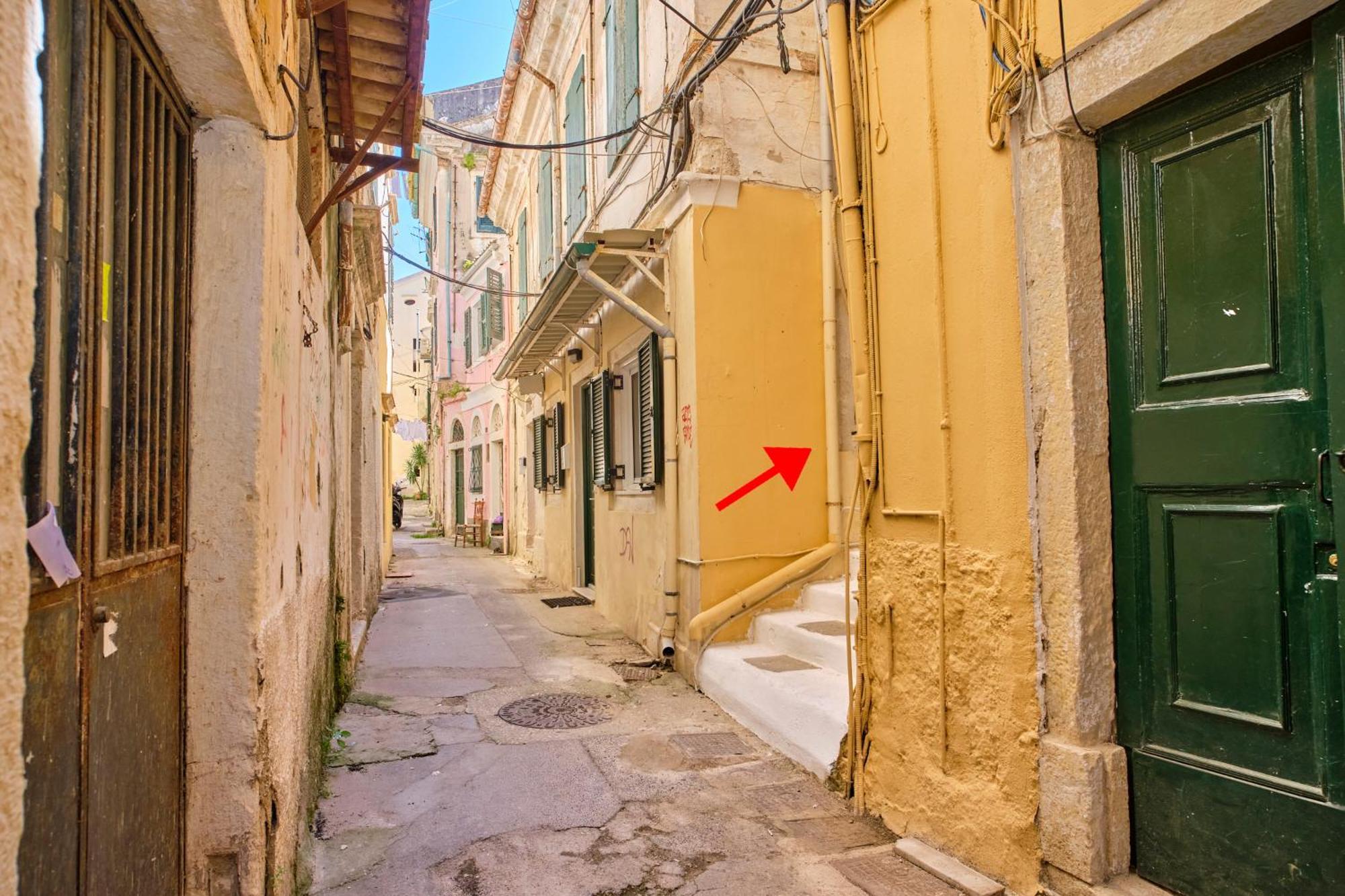 Paradosiakon Apartment Corfu Town Bagian luar foto